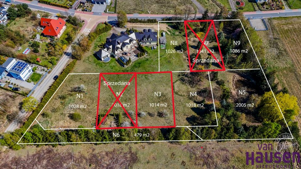 Działka budowlana Złotniki