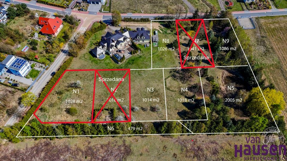 Działka budowlana Złotniki