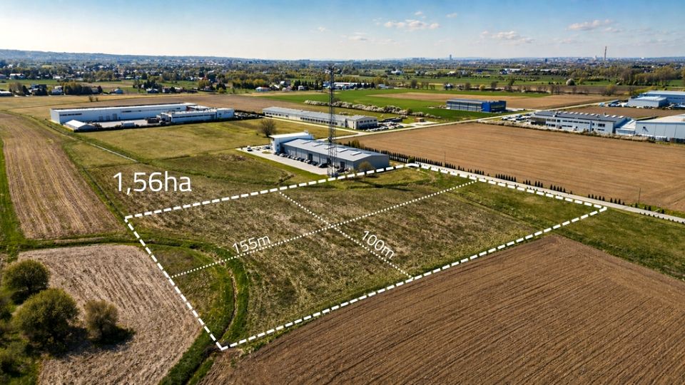 Działka inwestycyjna Łąka