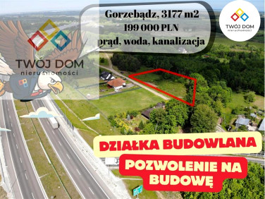 Działka budowlana Gorzebądz