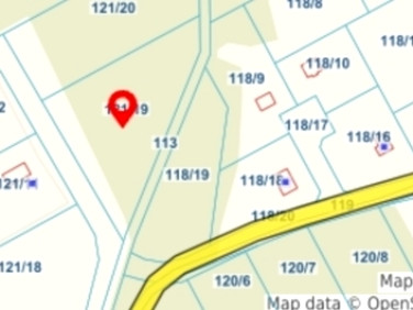 Ogrodzona działka sprzedam