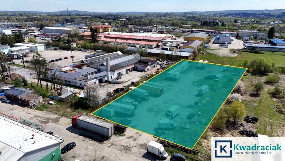 Działka usługowa Jasło