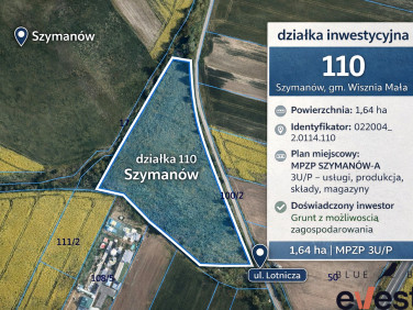 Działka inwestycyjna Szymanów