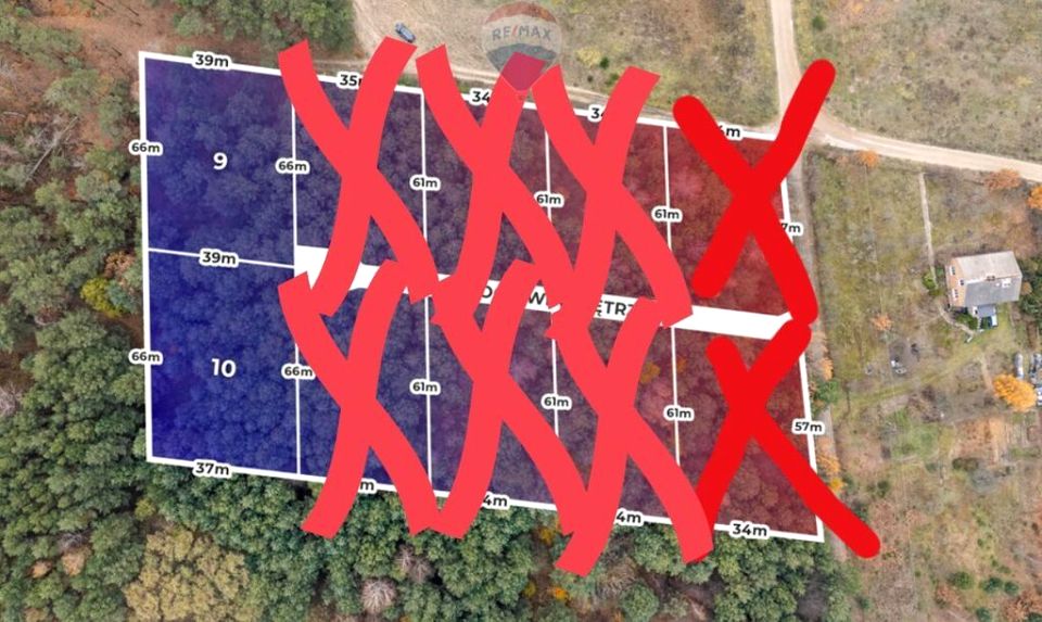 Działka budowlana Siestrzeń