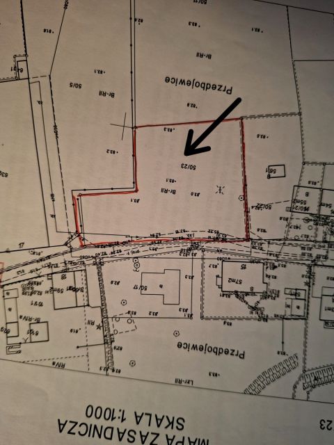 Działka usługowa Przedbojewice