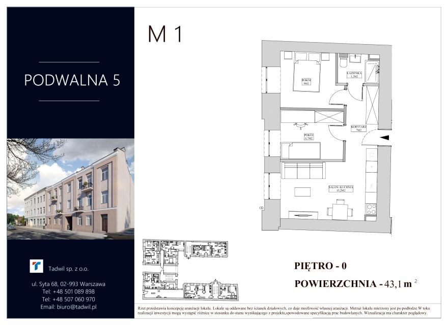 Mieszkanie Śródmieście, ul. Podwalna 5