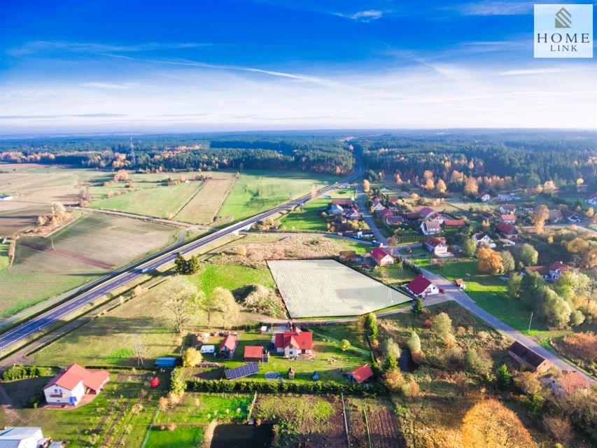 Działka usługowa Naglady