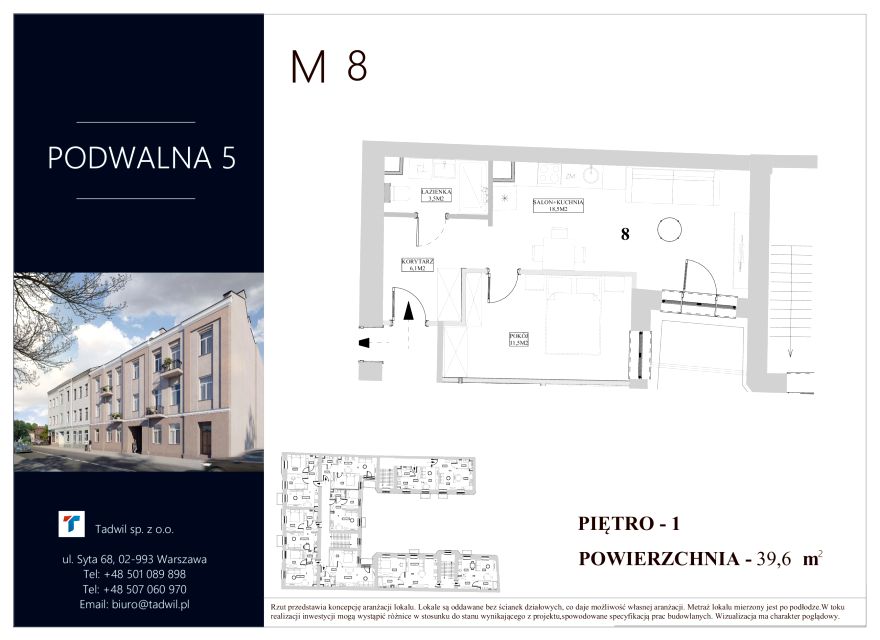 Mieszkanie Śródmieście, ul. Podwalna 5