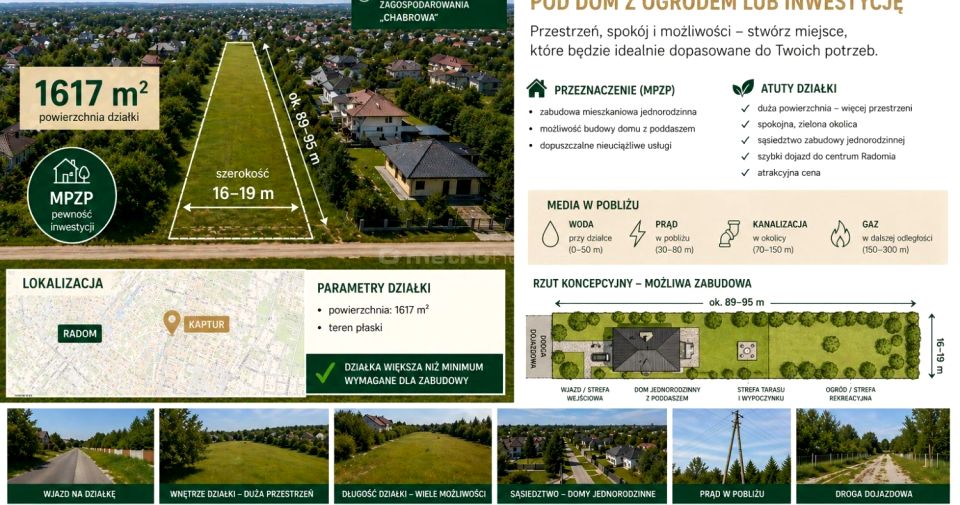 Działka budowlana Radom