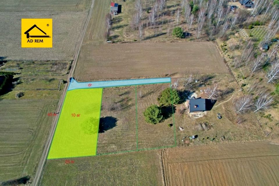 Działka budowlana Kębło