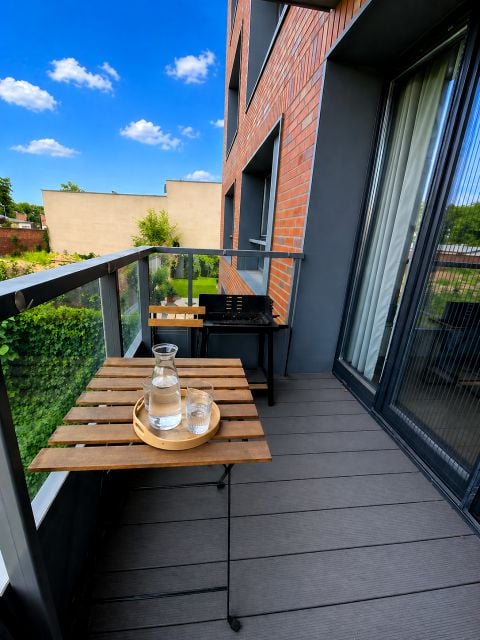 Mieszkanie apartamentowiec nad rzeką