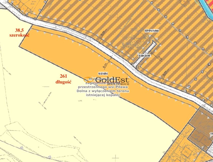 Działka budowlana Piława Dolna