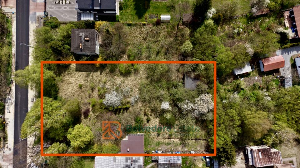 Działka usługowa Halinów