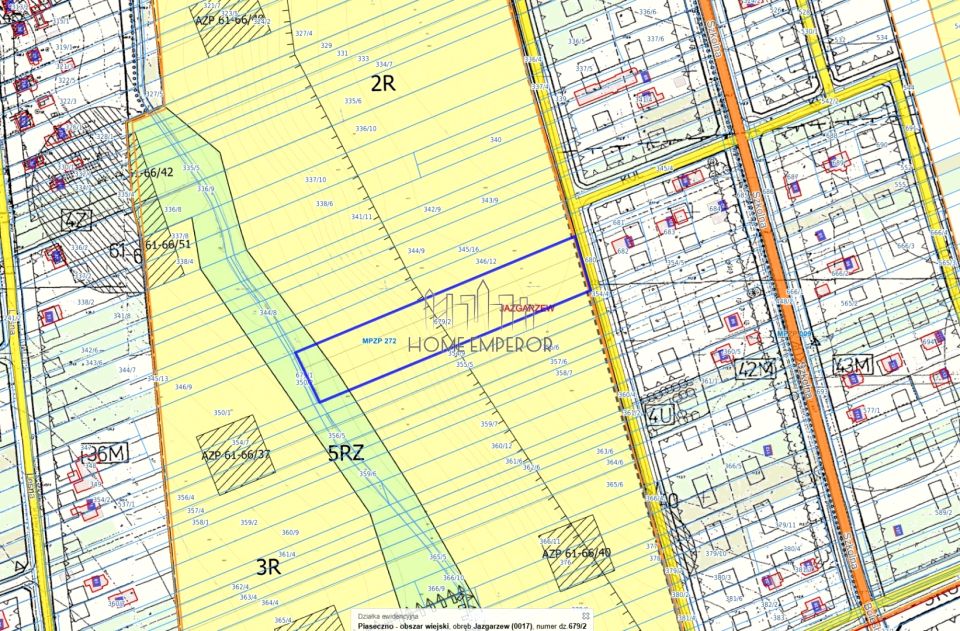 Działka rolna Jazgarzew