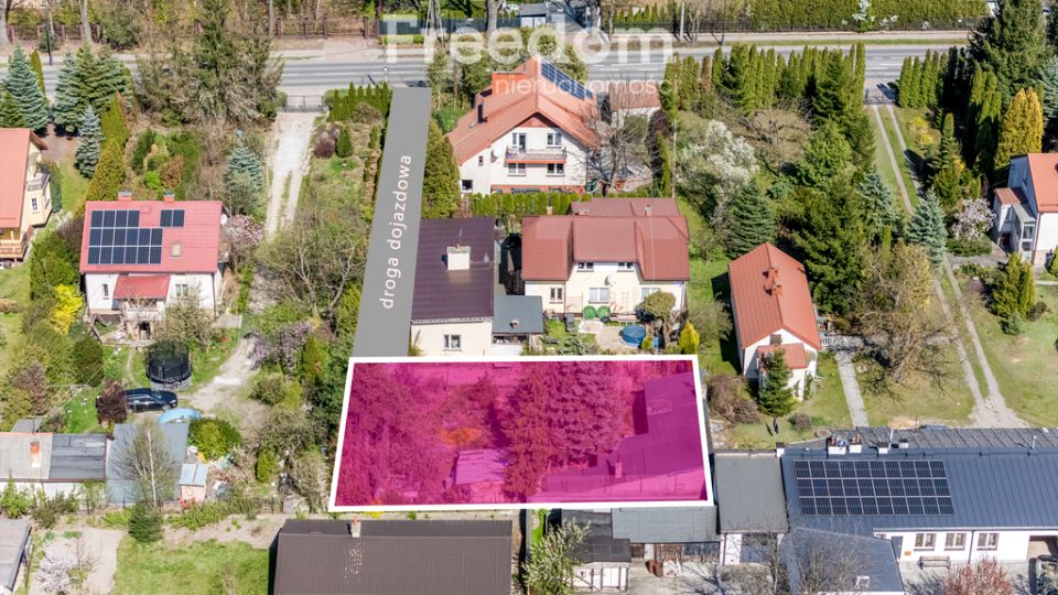 Działka budowlana Konstancin-Jeziorna