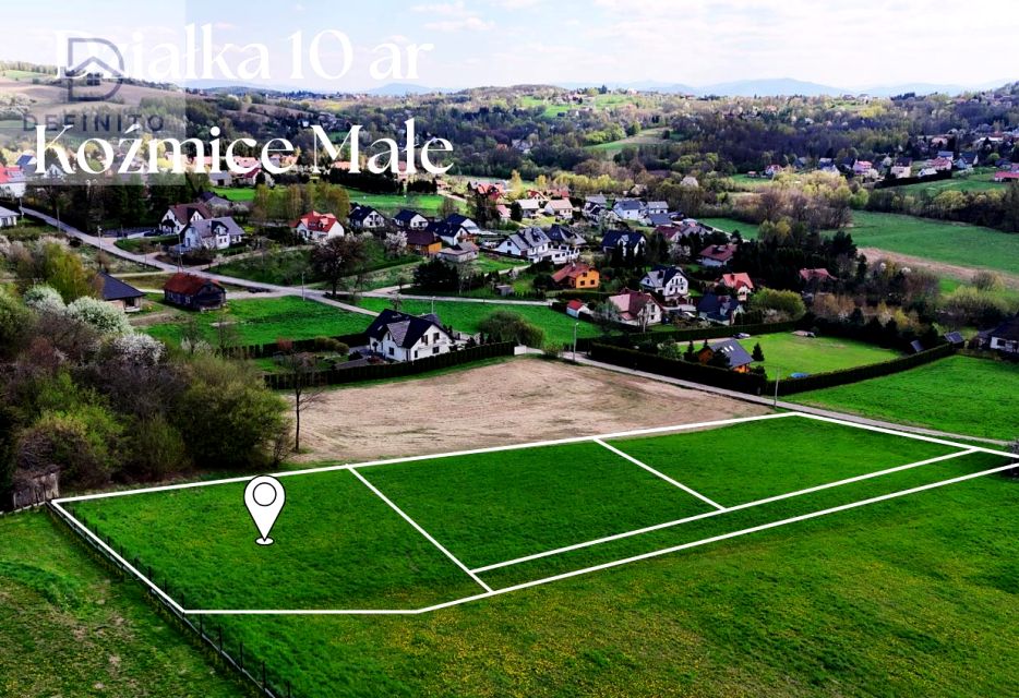 Działka budowlana Koźmice Małe