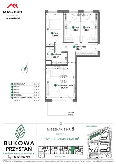 Mieszkanie Generałów, ul. Bukowskiego 9