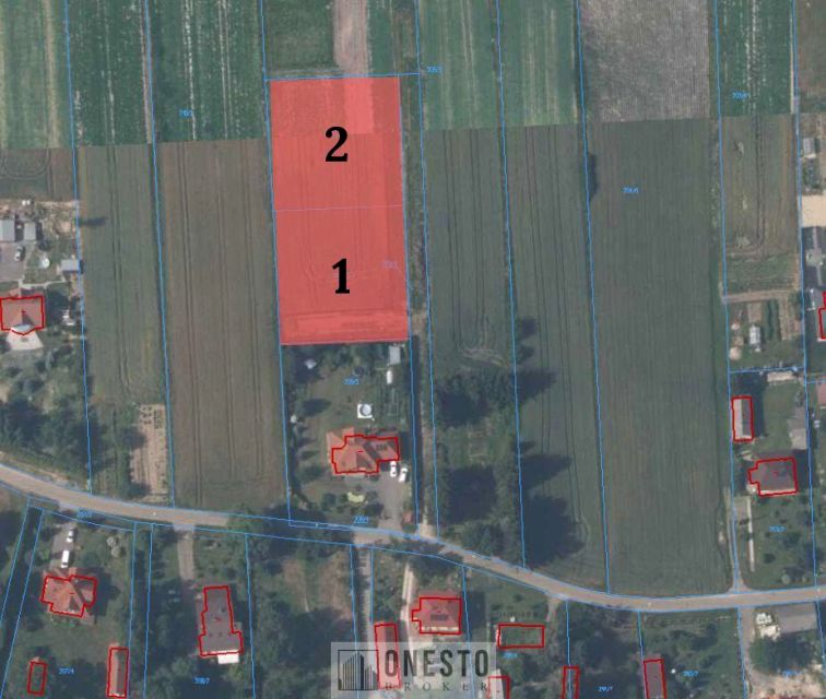 Działka budowlana Płouszowice