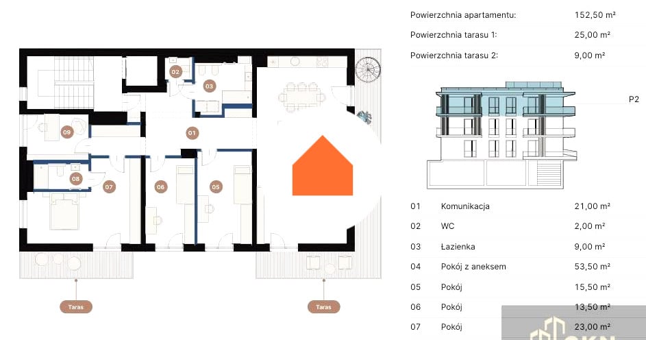 Apartament, ul. Bronowicka