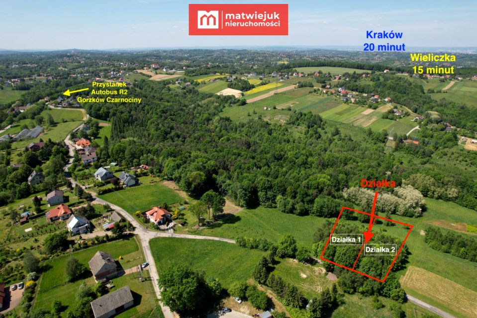 Działka budowlana Gorzków