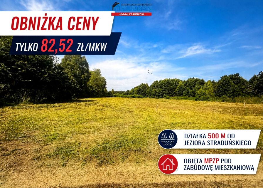 Działka budowlana Straduń