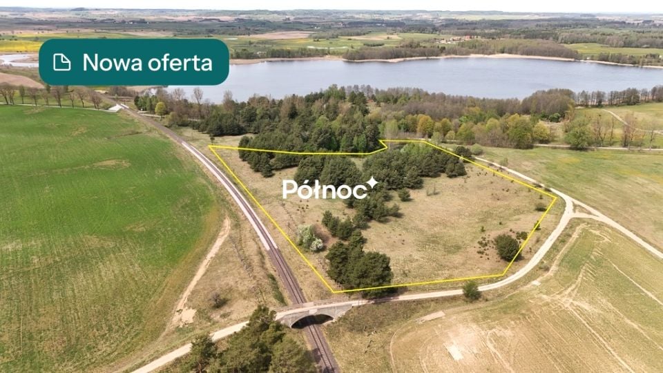 Działka rolna Rogale