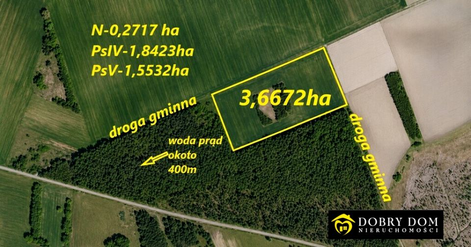 Działka rolna Topilec