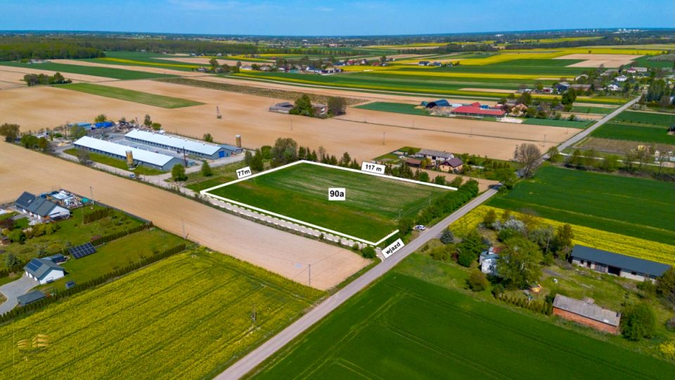 Działka przemysłowa Krzesimów