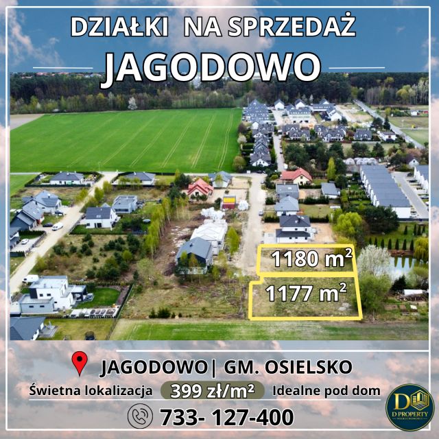 Działka budowlana Jagodowo