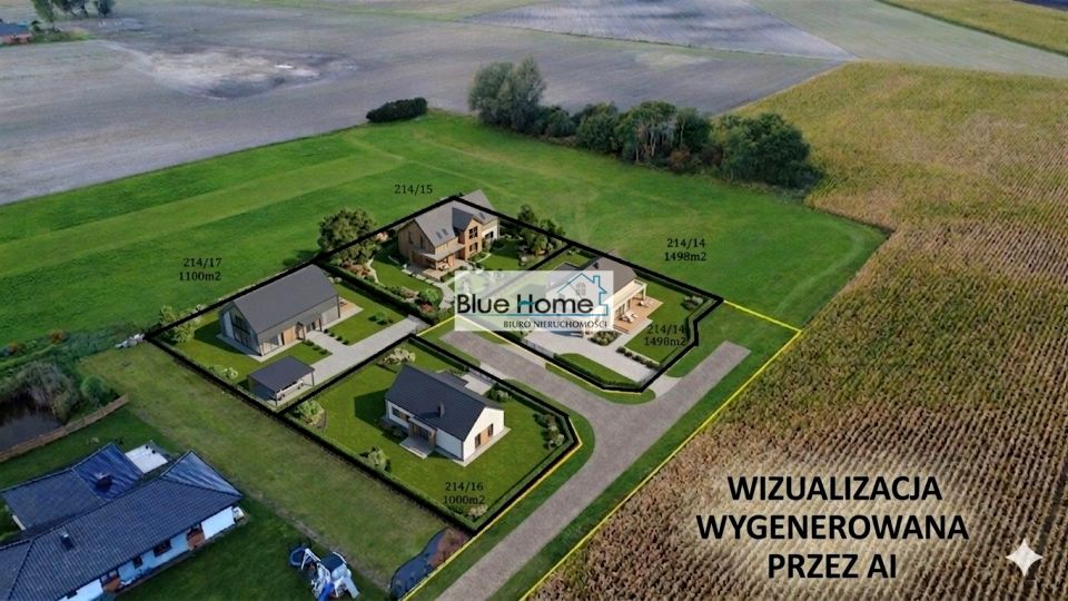 Pusta działka Turzno