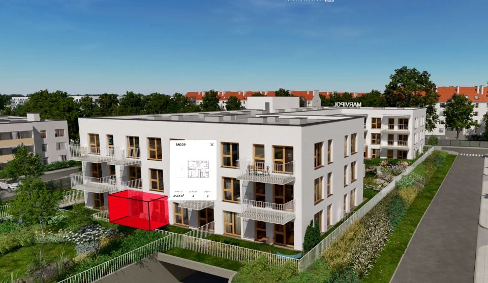 Mieszkanie, ul. Skarbka z Gór - Widok 6