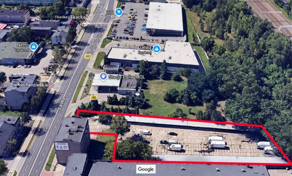 Działka usługowa sprzedam