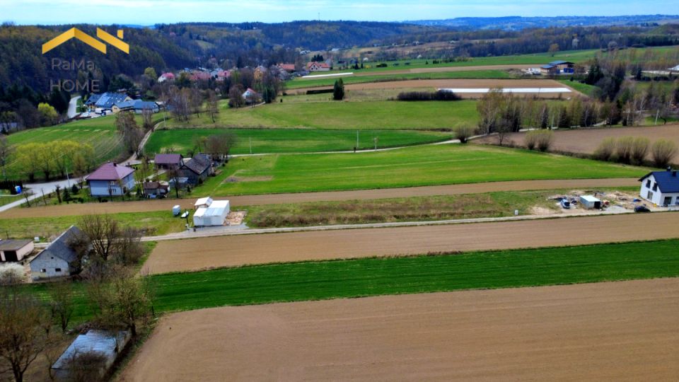 Działka usługowa Wola Więcławska