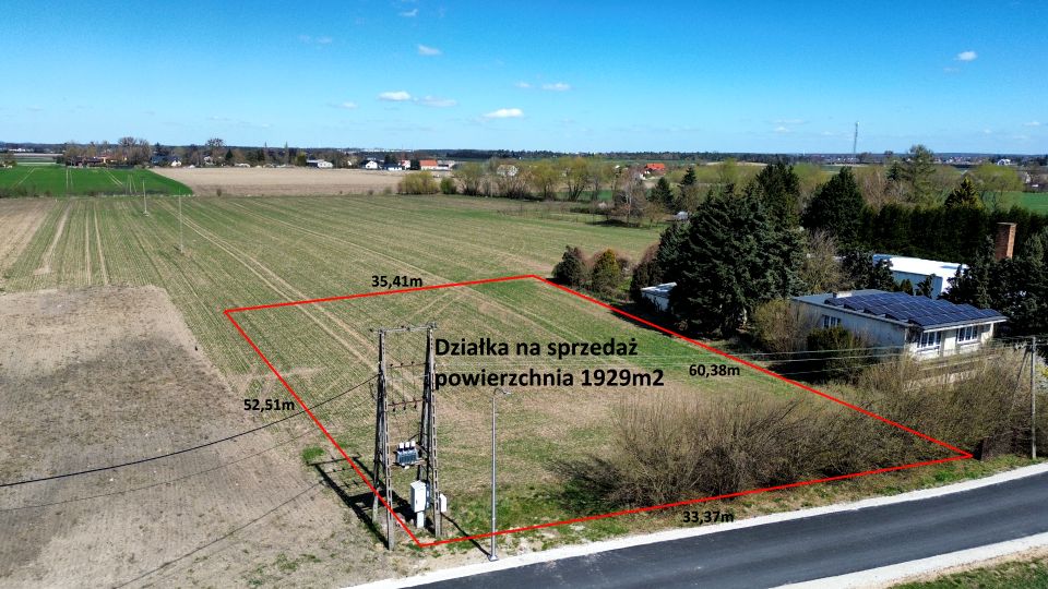 Działka budowlana Kobylniki