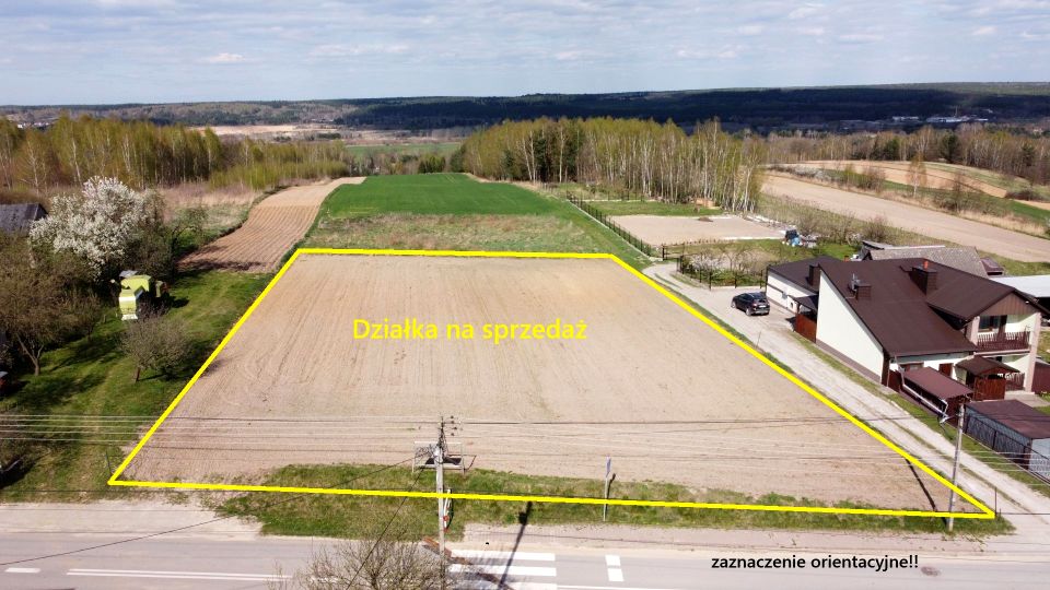 Działka budowlana Krynki