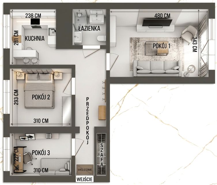 Mieszkanie blok mieszkalny sprzedaż