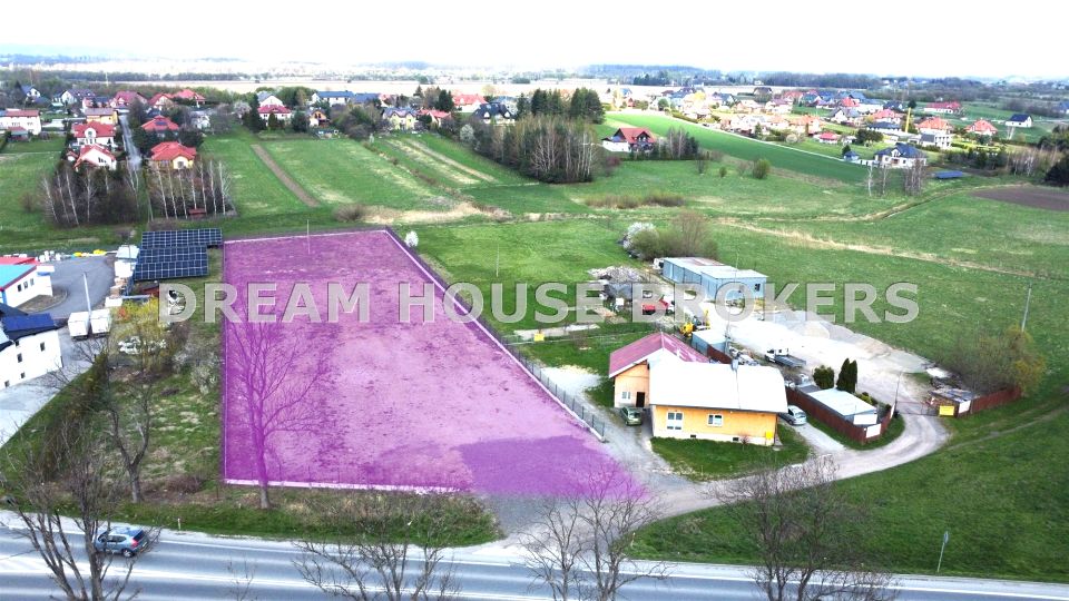 Działka inwestycyjna Krosno