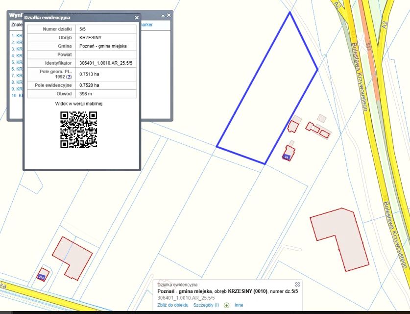 Działka przemysłowa Poznań