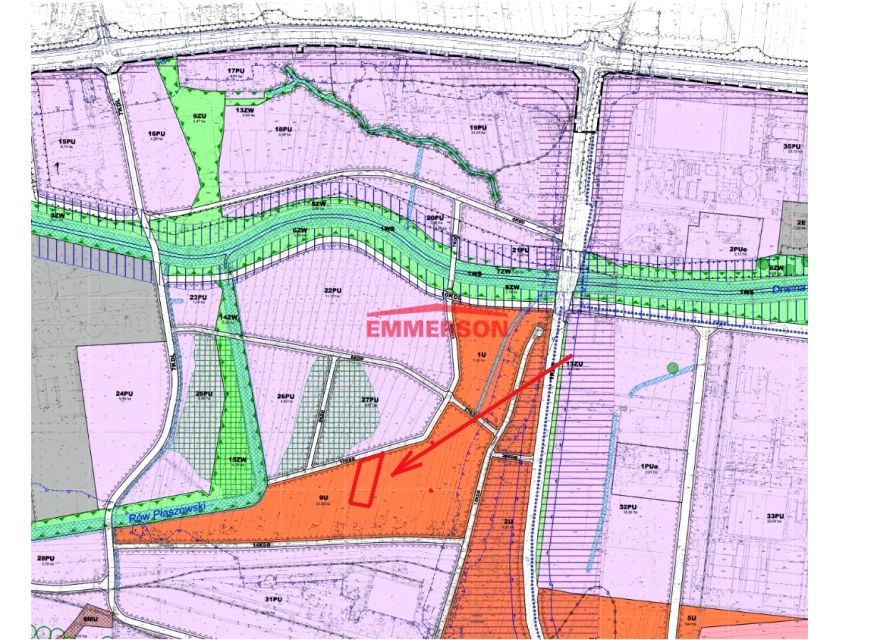 Działka usługowa Kraków