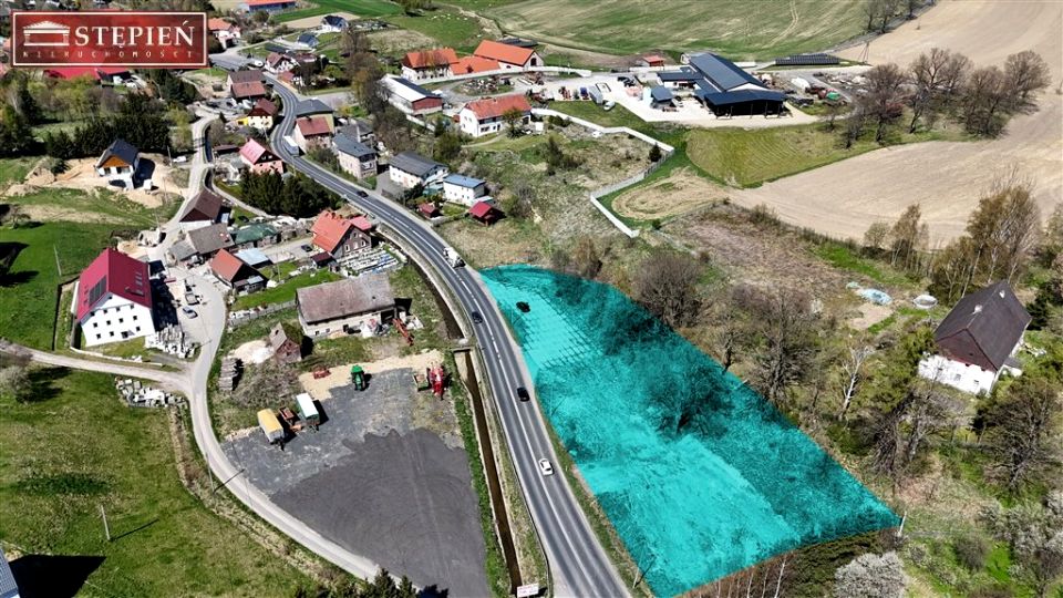 Działka usługowa Pasiecznik