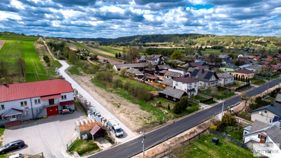 Działka usługowa Wywłoczka