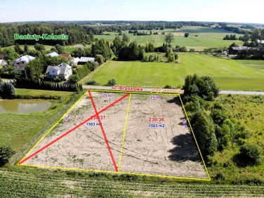 Działka budowlano-rolna Baciuty-Kolonia