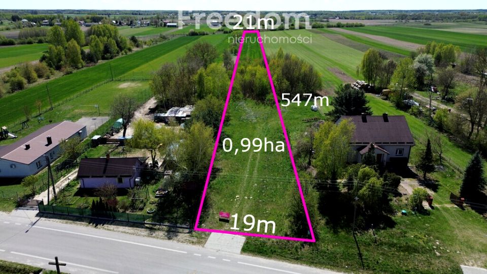 Działka rolna Brzeźnica Bychawska-Kolonia