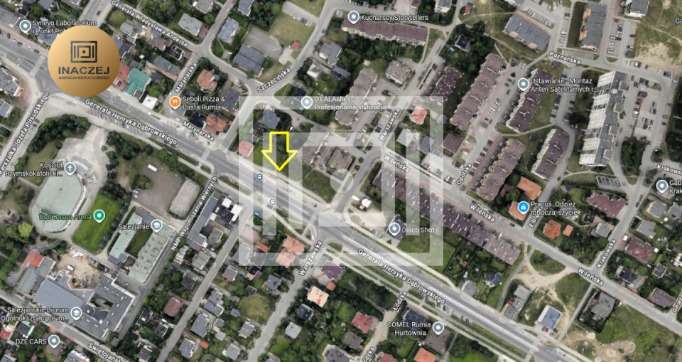 Działka usługowa Rumia