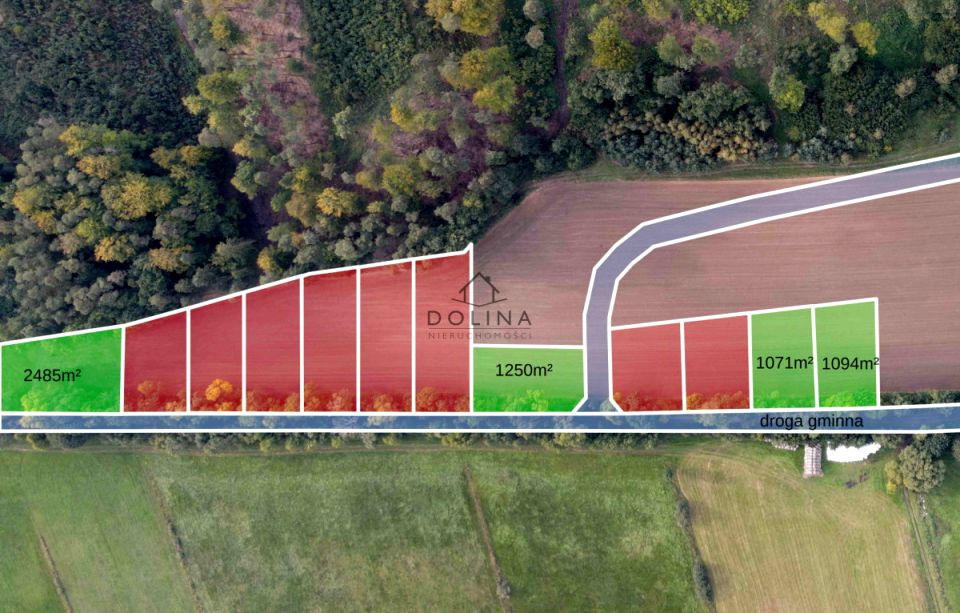 Działka budowlana Słuszewo