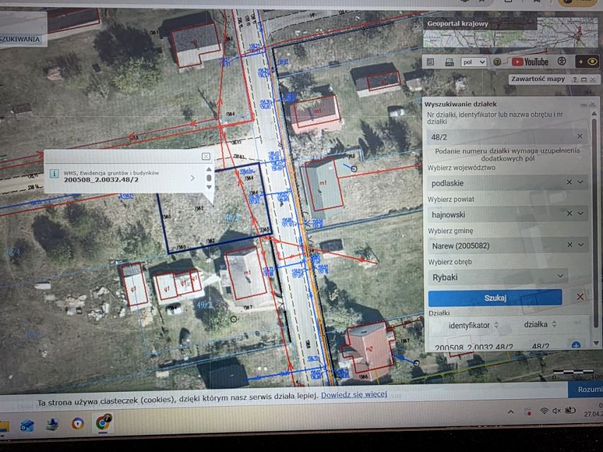Działka budowlana Rybaki