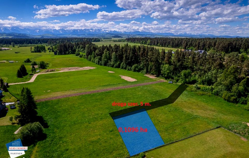 Działka budowlana Łopuszna