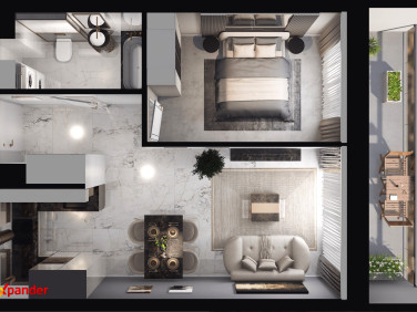 Mieszkanie przy lesie