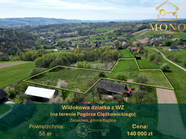 Działka budowlano-rolna Zalasowa