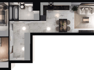 Mieszkanie przy lesie